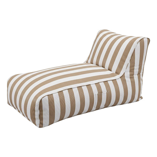 Artiss Taupe Outdoor Splash Proof Bean Bag Chair Cover (No Filler) Bean Bags & Inflatables