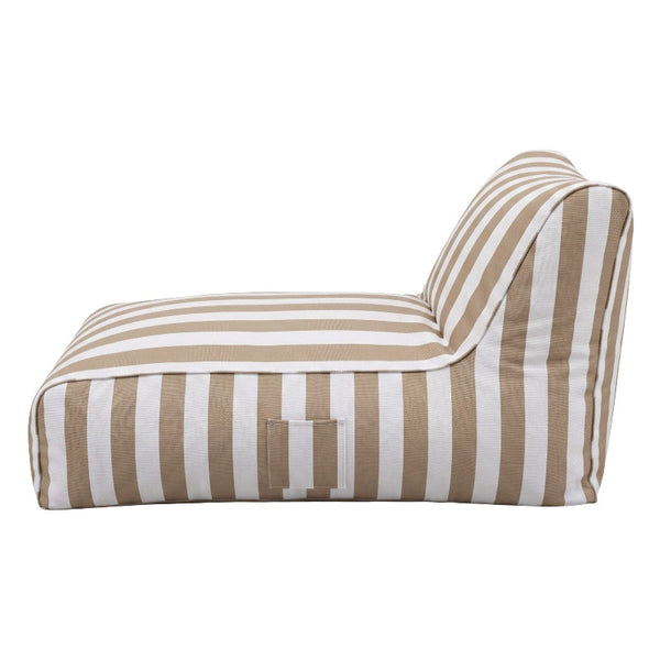 Artiss Taupe Outdoor Splash Proof Bean Bag Chair Cover (No Filler) Bean Bags & Inflatables
