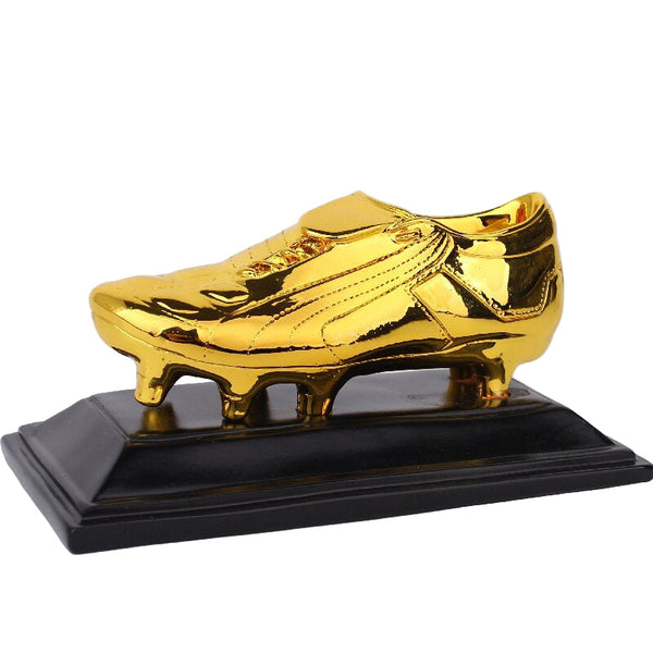 Golden Boots Cup Football Competition Creative Shoes Award Souvenir Ornament Seasonal Decorations