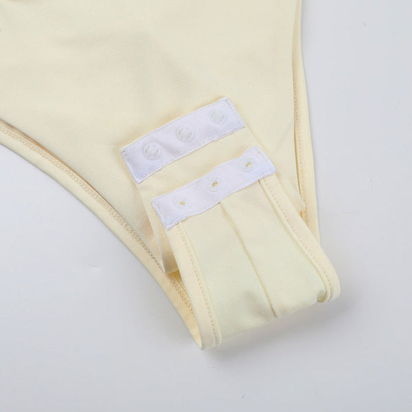 Bead Hollow Hot Spring Swimming Neck Hanging Comfortable Jumpsuit Jumpsuits Rompers & Playsuits