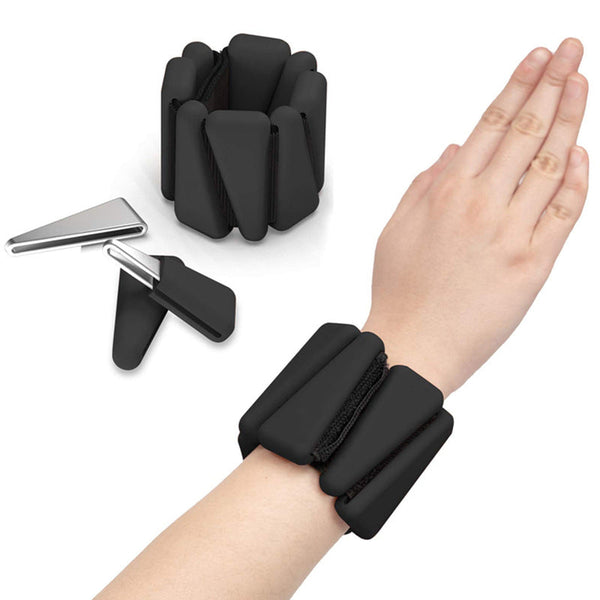 Ankle Weights Wrist 0.5Lb Each Adjustable Weighted Straps For Running Walking Fitness Yoga Workout Wrist & Ankle Weights