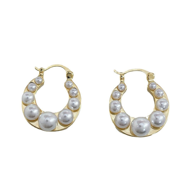 Veile Studios French Minimalist Design Ear Buckle Fashionable Versatile Earrings