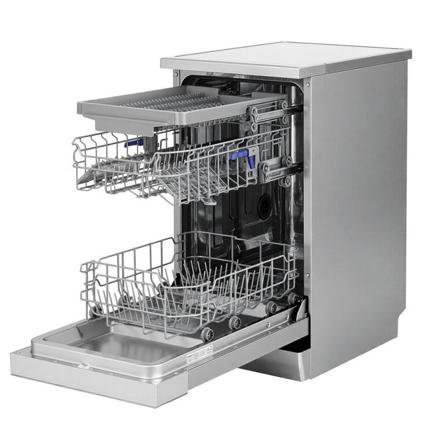 Devanti 10 Place Settings Freestanding Dishwasher Silver Dishwashers