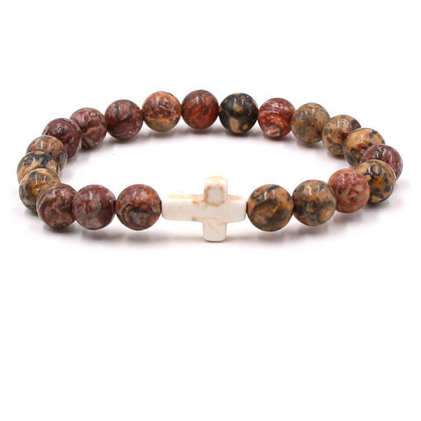 Fashion Bead Jewelry Cross Bracelet Bracelets