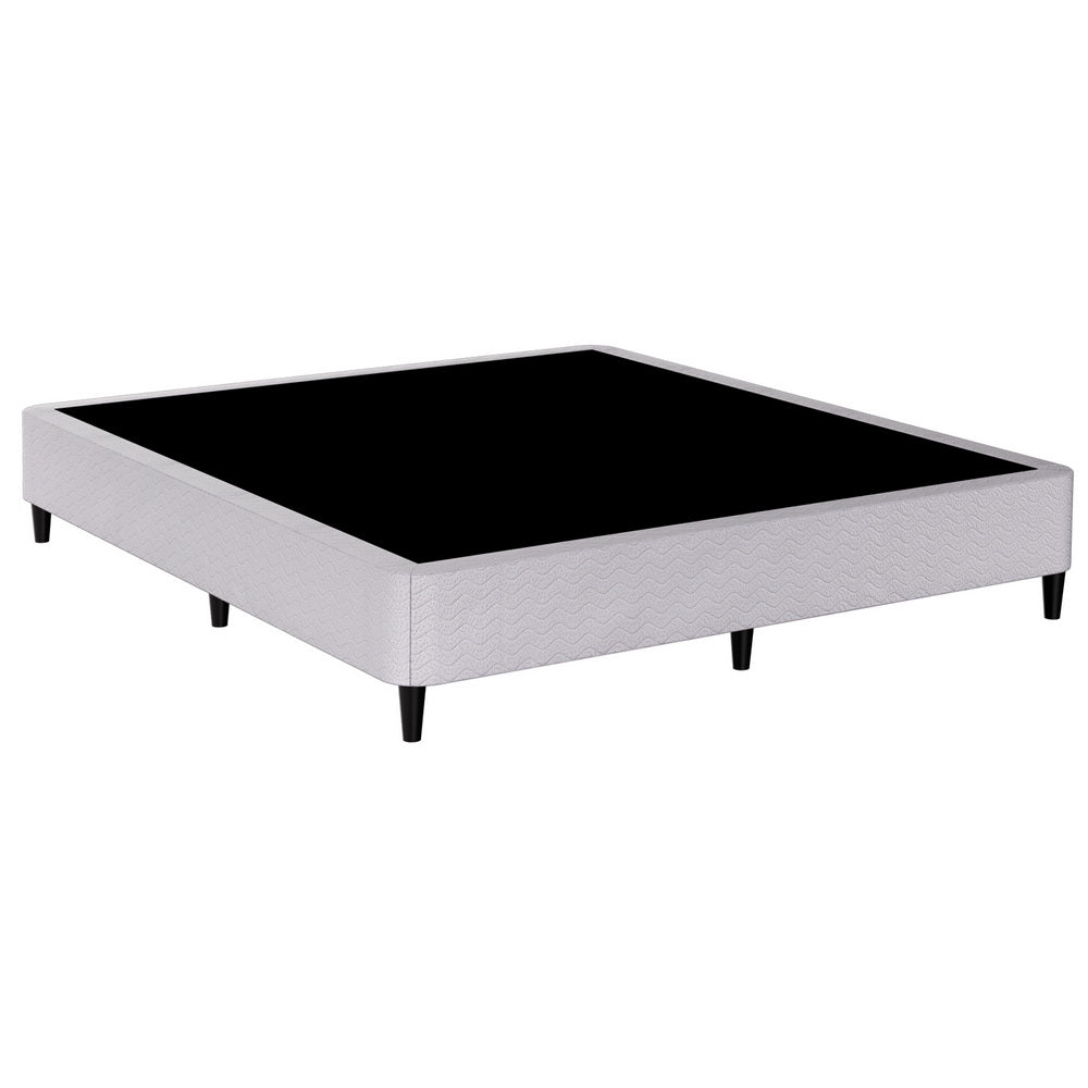 Artiss Bed Frame King Size Metal Grey Mason King Bed Frames