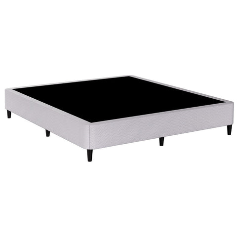 Artiss Bed Frame King Size Metal Grey Mason King Bed Frames