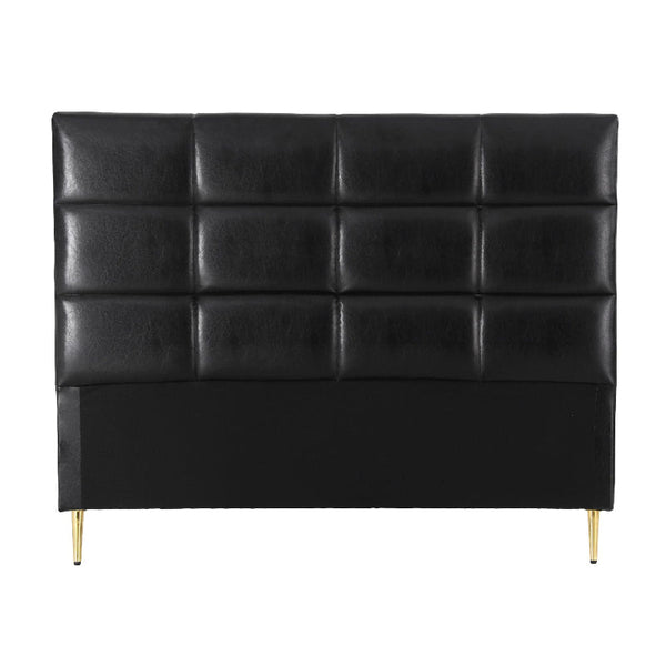 Artiss Queen Pu Leather Bed Headboard Black Headboards & Footboards