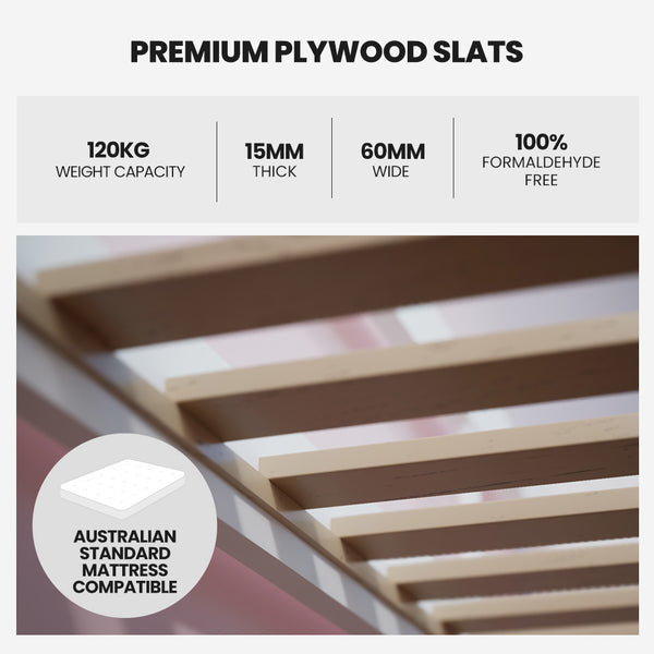 Kingston Slumber Single Sofa Bed Frame With Storage Drawers White Sofa Beds