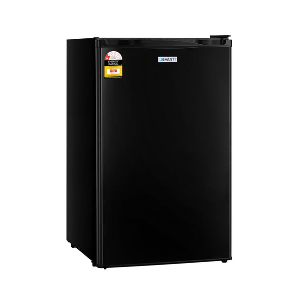 Devanti 110L Bar Fridge Black Wine Fridges