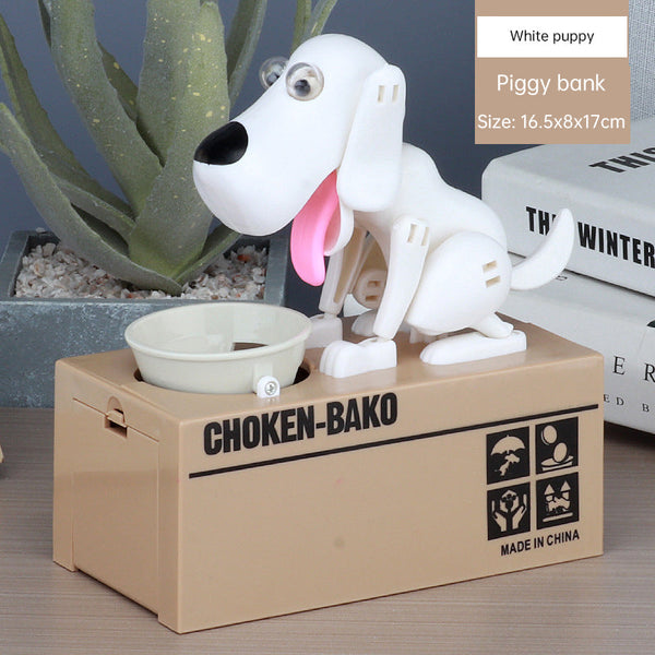 Automated Plastic Coin Bank In Panda/Cat Shape Electronic Deposit Savings For Kids Great Gift Money Boxes