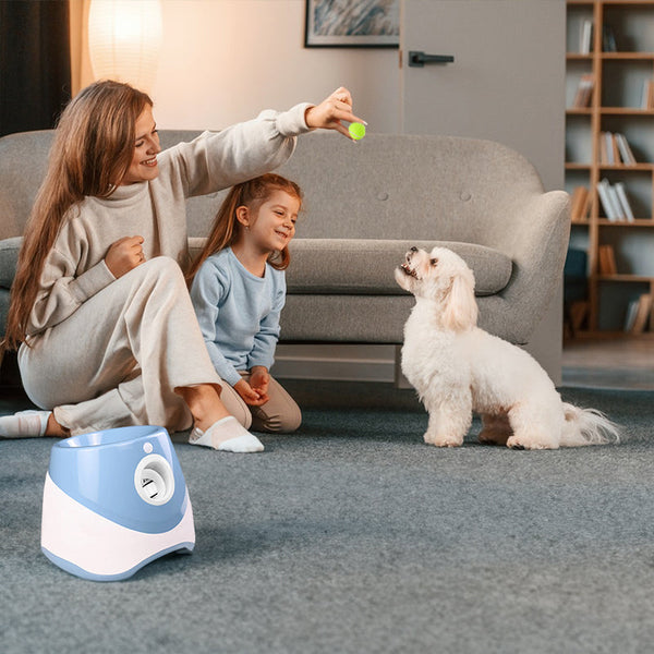 Rechargeable Automatic Tennis Ball Launcher For Pets Dog Toys