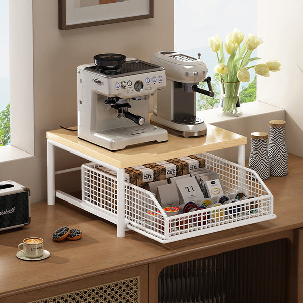 Modern Kitchen Microwave Shelf Space Saving Countertop Storage For Appliances Elegant Design Other Kitchen Storage