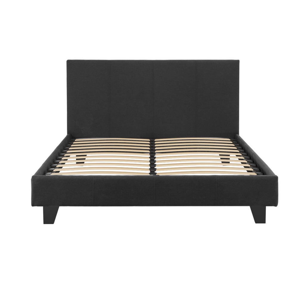 Artiss Bed Frame Double Size Charcoal Neo Double Bed Frames