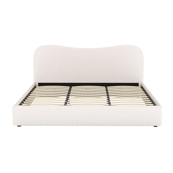 Artiss Bed Frame King Size Boucle Dara King Bed Frames