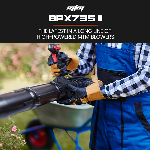 Mtm 65Cc Petrol Backpack Leaf Blower Commercial 2 Stroke Garden Yard Tool Leaf Blowers