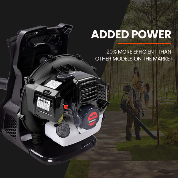 Mtm 65Cc Petrol Backpack Leaf Blower Commercial 2 Stroke Garden Yard Tool Leaf Blowers