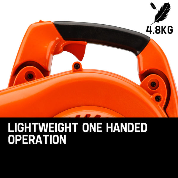 Mtm Petrol Leaf Blower 26Cc 2 Stroke Hand Garden Yard Outdoor Two Leaf Blowers