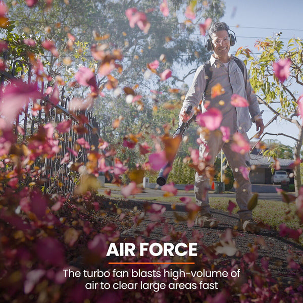 Mtm 30Cc Backpack Petrol Leaf Blower 2 Stroke Commercial Garden Yard Outdoor Leaf Blowers