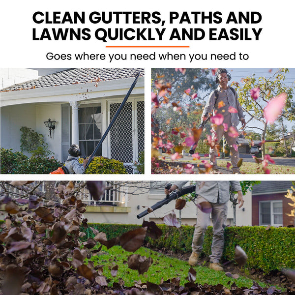 Mtm 30Cc Backpack Petrol Leaf Blower Yard Garden Commercial Outdoor Leaf Blowers