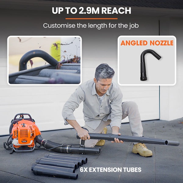 Mtm 30Cc Backpack Petrol Leaf Blower Yard Garden Commercial Outdoor Leaf Blowers