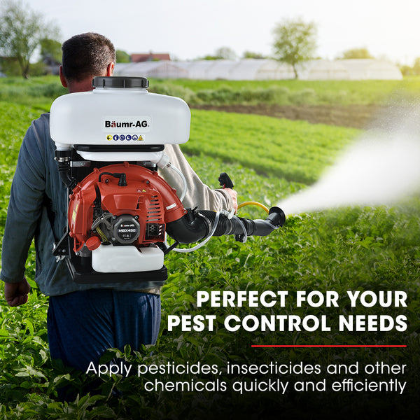 Baumr Ag Backpack 2 Stroke Petrol Powered Chemical Sprayer Fogger Mister Blower King Comforter Sets