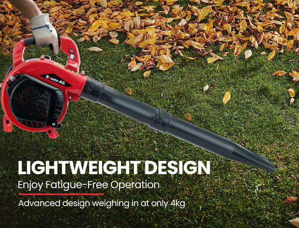 Baumr Ag Cordless Leaf Blower Vacuum Petrol Hand Garden Lawn Held 2 Stroke Leaf Blowers