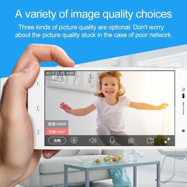 Smart Wireless Network Camera With Cloud Storage And Remote Control Security Cameras