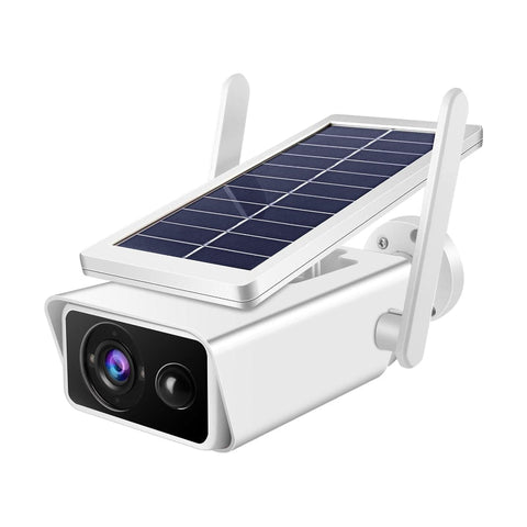 Solar Powered Wireless Security Camera With Motion Detection And Night Vision Security Cameras