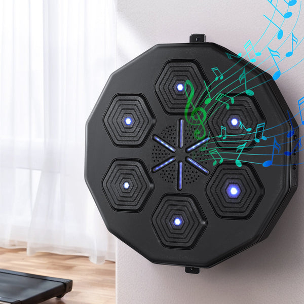 Everfit Music Boxing Machine Bluetooth Strike Pad Usb Chargeable Home Gym Equipment Strike Pads & Mitts