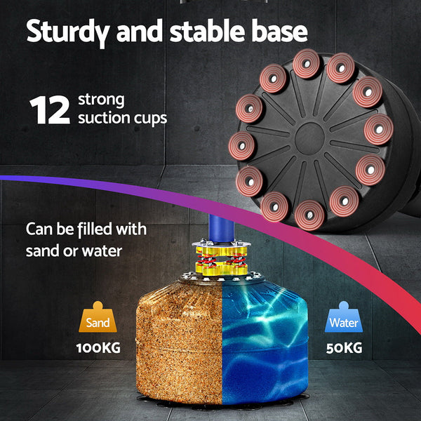 Everfit Boxing Punching Bag Stand 175Cm Home Gym Training Punching Bags