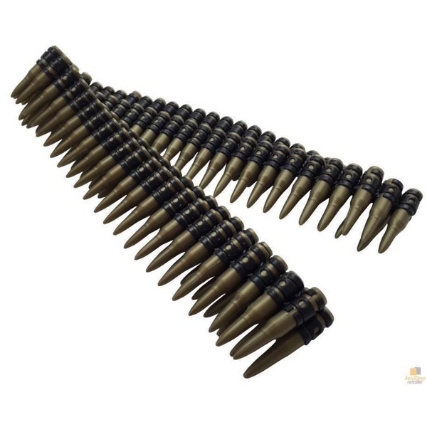 Bullet Belt Plastic Bandolier Costume Party Commando Army Gangster Soldier Ammo Cowboy Other Costume Accessories