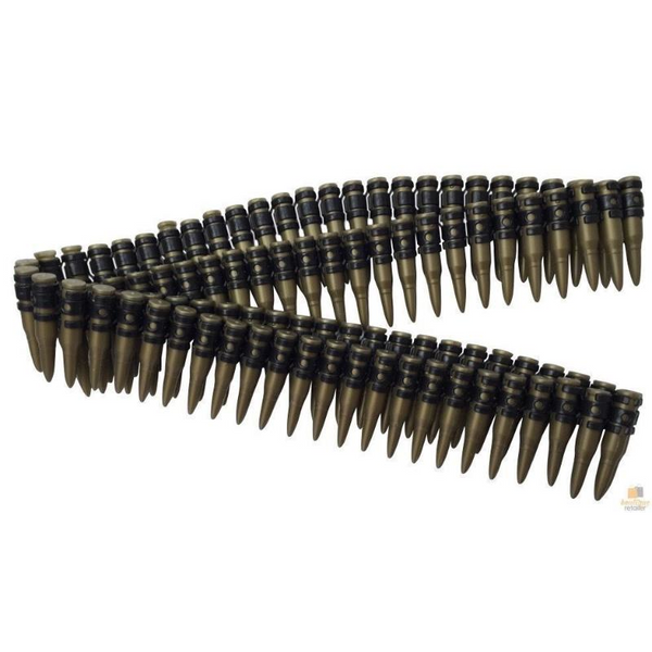 Bullet Belt Plastic Bandolier Costume Party Commando Army Gangster Soldier Ammo Cowboy Other Costume Accessories