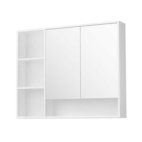 Cefito Bathroom Mirror Cabinet 100Cm Vanity Medicine Wall Mounted Storage White Mirrors