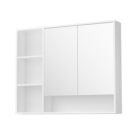 Cefito Bathroom Mirror Cabinet 100Cm Vanity Medicine Wall Mounted Storage White Mirrors