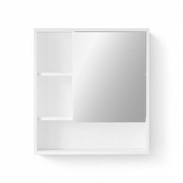 Cefito Bathroom Mirror Cabinet Mirrored Medicine Adjustable Shelf Wall Mounted 560Mm White Mirrors