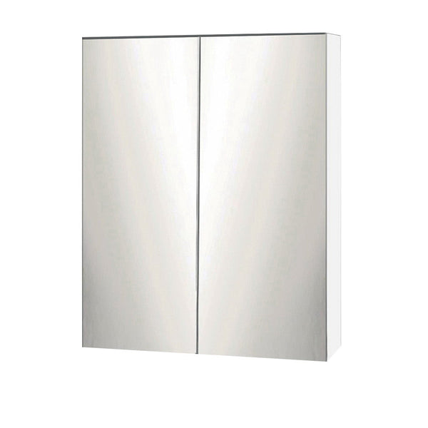 Cefito Bathroom Mirror Cabinet 600X720mm White Mirrors