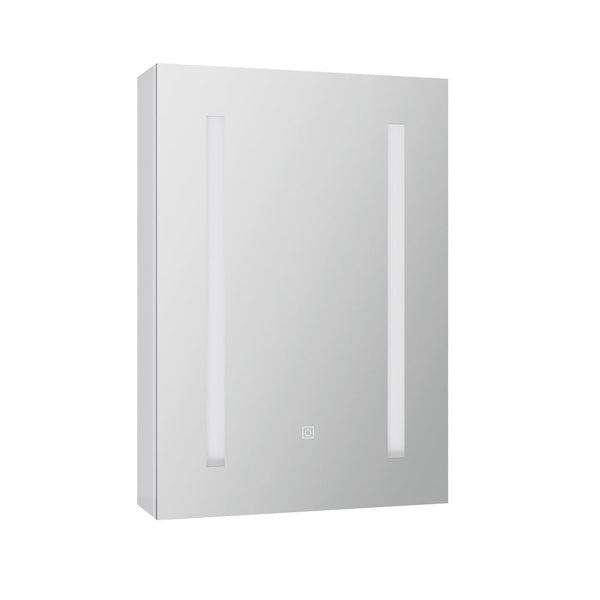 Bathroom Cabinets Cefito Bathroom Mirror Wall Cabinet Led Light Medicine Makeup Storage Shelves Organiser