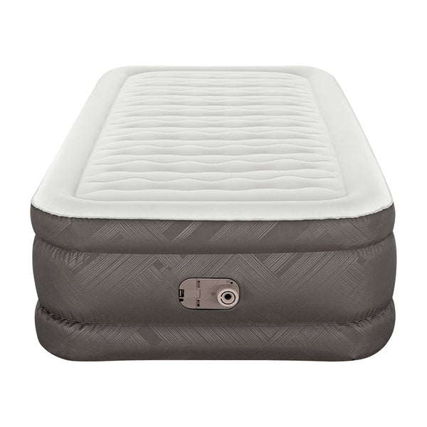 Bestway Air Mattress Single Inflatable Bed 46Cm Airbed Grey Inflatable Mattresses & Airbeds
