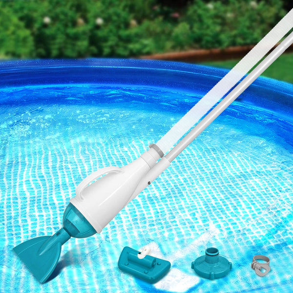 Bestway Pool Cleaner 2 Cleaning Heads Vacuum 6M Hose 1.9M Aluminium Pole Pool Cleaners & Vacuums