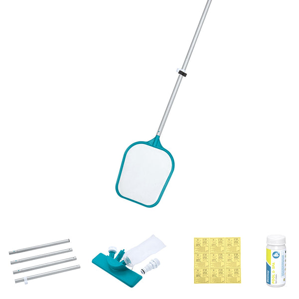 Bestway Pool Cleaner Vacuum Chemical Dispenser Thermometer Swimming Pools Cleaning Kit Pool Cleaners & Vacuums