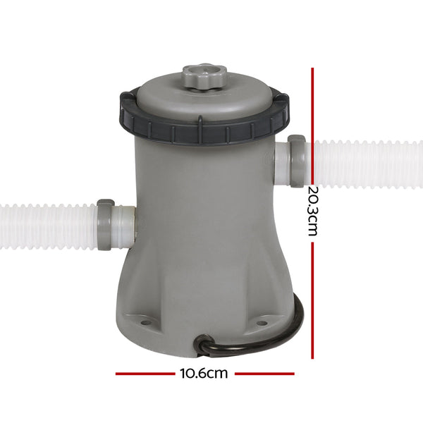 Bestway Pool Pump Cartridge Filter 330Gph 1249L/H Flowclear Filters Cleaner Pool Filters