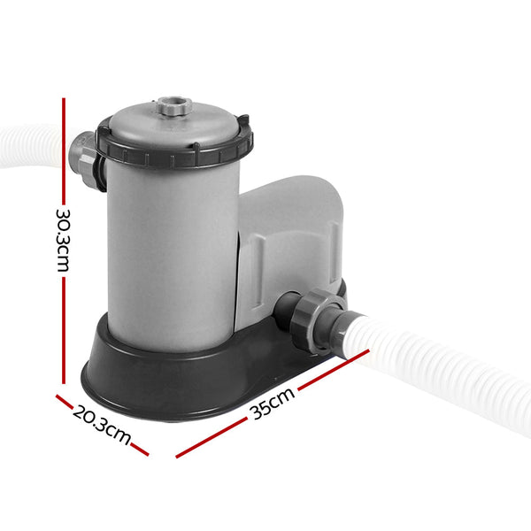 Bestway Pool Pump Cartridge Filter 1500Gph 5678L/H Flowclear Filters Cleaner Pool Filters