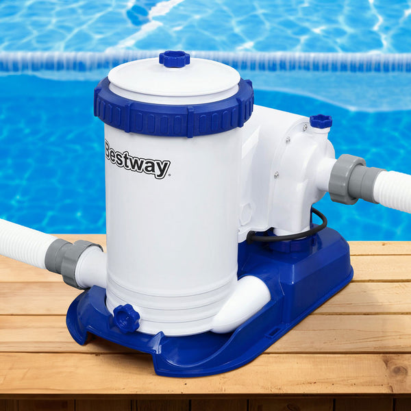 Bestway Pool Pump Cartridge Filter 2500Gph 9463L/H Flowclear Filters Cleaner Pool Filters