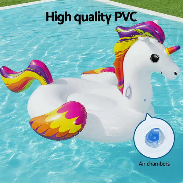 Bestway Float Rider Inflatable On Floating Pool Lounger 224X156cm Inflatable & Kid Pools