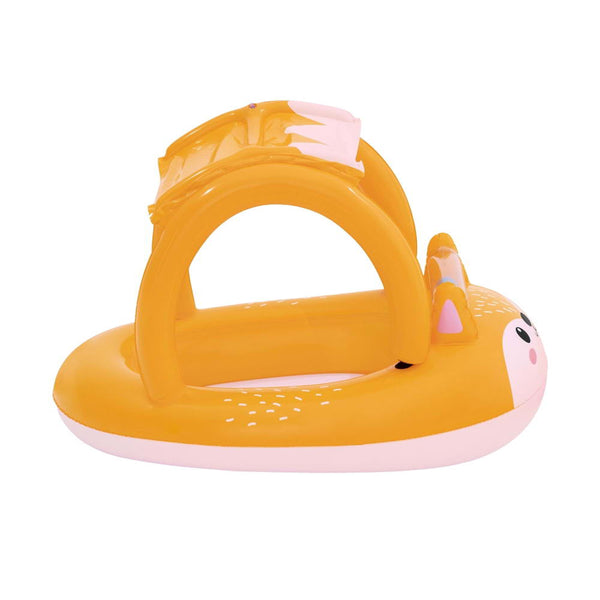 Bestway Kids Inflatable Fox Swim Float Floating Seat Canopy Pool Toys 94X66cm Floats & Rafts