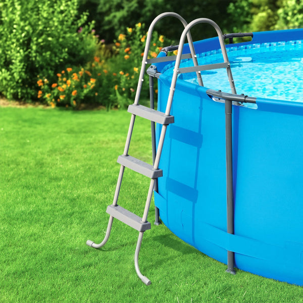 Plastic Pool Ladder Removable Steps Above Ground Swimming Equipment Pool Ladders & Steps