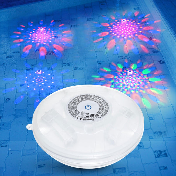 Bestway Pool Float Lamp Led Lights 7 Modes Multi Color Lamps For Pools Pool & Spa Lights