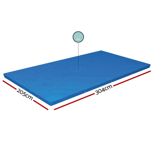 Bestway Pool Cover 58106 Fits 3X2.01M Above Ground Swimming Pe Blanket Pool Covers
