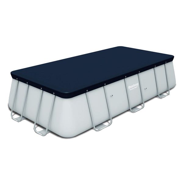 Pvc Pool Cover With Drainage Holes And Rope Ties For Above Ground Swimming Pools Pool Covers