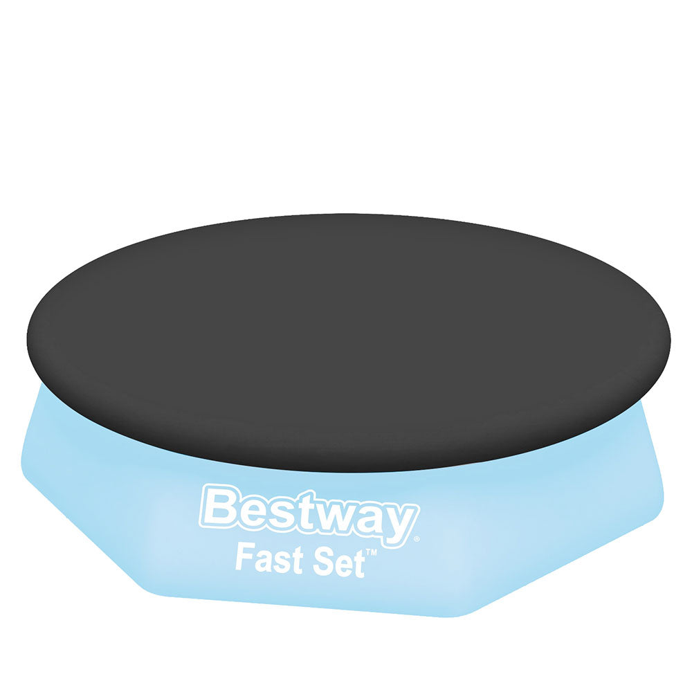 Bestway Pool Cover Fits 2.44M Above Ground Swimming Pvc Blanket Pool Covers